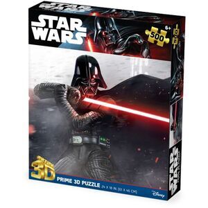 Star Wars Darth Vader contains 500pc 24x18 in 3D Lenticular Puzzle